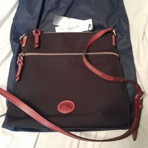 Dooney & Bourke Nylon Crossbody Black & Tan